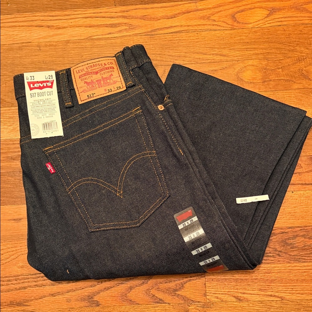 *NWT* Levi's Men's Indigo Bootcut Jeans